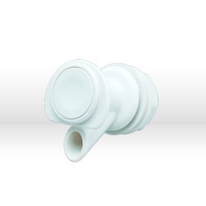 24009 Igloo Spigot,White,Plastic – DBISP